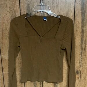 Women’s Old Navy Brown Top Sz S